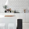 Papelera con Pedal 30L Negro Mate EKO Serene
